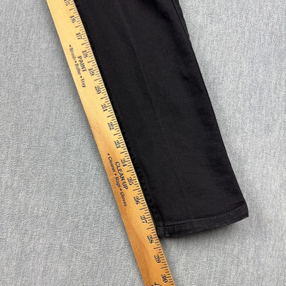 Hollister Jeans Womens 29x28 Black Low Rise Super Skinny Distressed Classic - Picture 10 of 14
